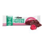 Abso Layered Protein Bar 50 g - Málnás - csokoládés ízű vegán fehérjeszelet