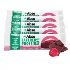 Abso Layered Protein Bar Kínáló (16db x 50 g) - Málnás - csokoládés ízű vegán fehérjeszelet