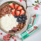 AbsoBAR ZERO 40g - Eper - vegán fehérjeszelet