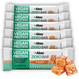   AbsoBAR ZERO Kínáló (24db x 40g) - SÓS KARAMELL - vegán fehérjeszelet