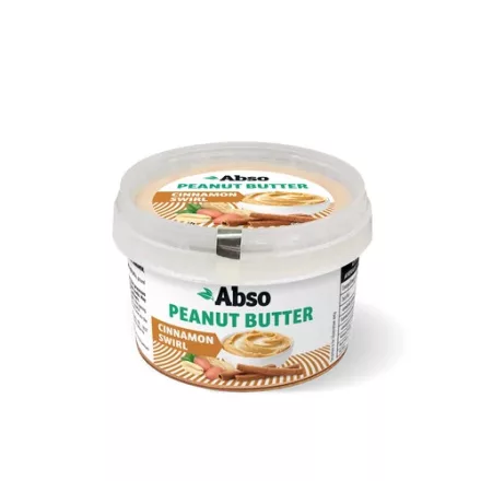 Abso Cinnamon Swirl Peanut Butter 250g - Fahéjas álom mogyoróvaj